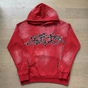 Sweat à capuche pour homme en molleton 100% coton, impression numérique personnalisée, uni, hiver, 350g, fabriqué au Pakistan, haute qualité, respectueux de l'environnement - Product Image 4
