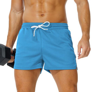 กางเกงขาสั้นผู้ชายแบบสั่งทำพิเศษ ผ้าหนา ซักฟอกสีซีดสไตล์วินเทจ กางเกงจ็อกเกอร์สตรีทแวร์ กางเกงกีฬา กางเกงขาสั้นฟอกสีแบบทำลายผิวสไตล์วินเทจสำหรับผู้ชาย - Product Image 1