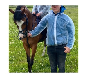Chaqueta de lluvia para montar a caballo personalizada, abrigo impermeable para montar a caballo, venta al por mayor - Product Image 4