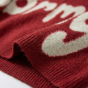 Sweat-shirt Homme Premium en Polaire Tricotée Automne, Rouge Varsity, Coupe Oversize, à Capuche, Doublé, Anti-rétrécissement, Vente en Gros, Motif 3D - Product Image 6