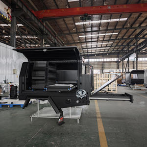 Auvent et plateau en alliage plat d'aluminium étanche personnalisé avec échelle et support de pneu - Product Image 4