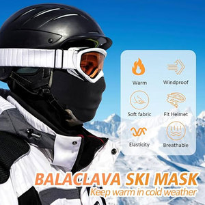 Unisex Balaclava <b>Face</b> <b>Mask</b> Pack of 2 Breathable Full <b>Face</b> Cover for <b>Men</b> and Women Lightweight Stretch Head and Neck Warmer - Product Image 5