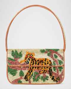 Sac à main à rabat en perles de verre noir et or en forme de cœur pour femme, idéal pour les soirées, les dîners, le transport de cosmétiques et comme support pour téléphone portable - Product Image 5