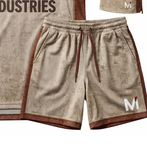 Tenue d'entraînement de basketball haut de gamme : Maillot léger en mesh et short personnalisés pour équipe – Maluza Industries Global Sport - Product Image 2