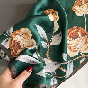 Premium Short <b>Scarf</b> Fabric White Label Service OEM ODM Custom Textile Manufacturer Fashion Accessories Wholesale Export - Product Image 6