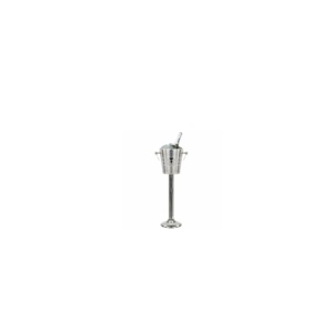 Refroidisseur de boissons haut de gamme en acier inoxydable fait main pour le service de champagne, les célébrations de mariage et la collection d'équipements hôteliers - Product Image 1