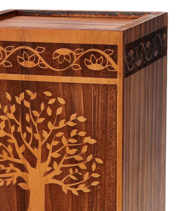 โกศบรรจุอัฐิไม้ธรรมชาติสไตล์อเมริกันสมัยใหม่ คุณภาพเยี่ยม ทำด้วยมือ เป็นมิตรกับสิ่งแวดล้อม - Product Image 6