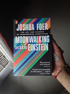 Moonwalking with Einstein By Joshua Foer English Peperback <b>Book</b> Memory Hacks <b>Study</b> Skills & Mental Performance Improvement <b>Book</b> - Product Image 1