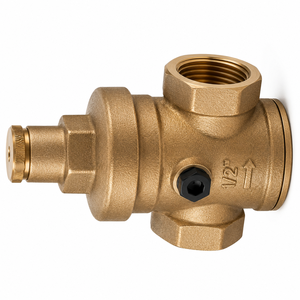 Vanne de réduction de pression C-Way Bronze 1/2 pouce BSP à filetage femelle, actionnée par ressort, auto-constante - Product Image 4