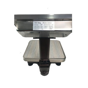 TCS 60KG Tragbare Digitale Elektronische Preis-Waage Edelstahl-Bodenplattform-Waage - Product Image 3