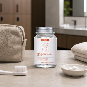 [FROM OREUM] ยาสีฟันแบบเม็ด กลิ่นส้มเชจู สำหรับผู้ซื้อ จำนวน 60 เม็ด - Product Image 5