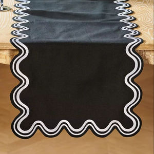 Camino de Mesa Bearfit de Algodón de la Mejor Calidad, Venta al por Mayor, Modelo Madeline, Sólido, Clásico, Elegante, Bohemio, Duradero, para Uso en Hoteles - Product Image 1