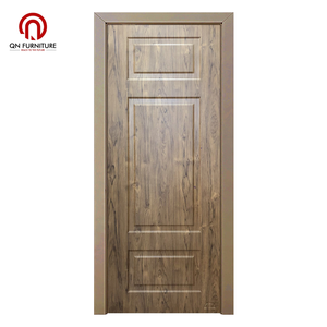 Puerta Interior de Madera Contemporánea con Núcleo de HDF y Diseño Moderno y Lujoso para Uso Comercial en Baños y Oficinas - Product Image 5
