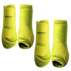 Horse Fly Boots Neoprene Leg Protection Outdoor Professional Team <b>Equestrian</b> Horse Riding Equine Veterinary Equipment - Product Image 2