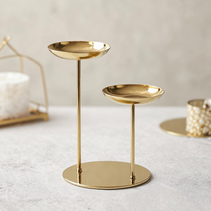 Portavelas, Decoración para Ramadán, Decoración para Eid, Decoración Islámica para el Hogar, Decoración de Estilo Árabe, Portavelas de Metal, Portavelas de Lujo - Product Image 6