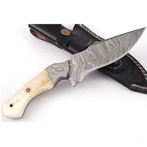 Cuchillo de Caza de Acero de Damasco Forjado a Mano Personalizado 2022, el Mejor Cuchillo de Supervivencia para Campamento y Actividades al Aire Libre, Regalo para Amantes de la Vida Salvaje - Product Image 3