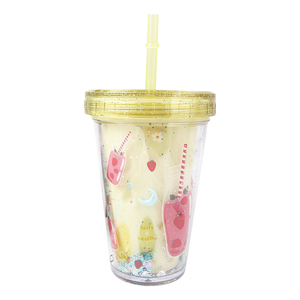 Gobelet en plastique personnalisé, coloré et tendance, avec des bords arrondis, une structure stable, une fabrication exquise et des parois épaissies, au design féminin, économique et livraison rapide. - Product Image 3