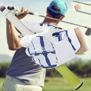 Guantes de Golf de Cuero Cabretta Genuino para Hombre y Mujer, con Logotipo Personalizado del Club, Sensación Suave, Transpirables, que Absorben la Humedad, Impermeables, con Cierre de Gancho y Bucle - Product Image 6