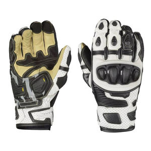 Gants de moto en cuir personnalisés, compatibles écran tactile, doigts entiers, hiver, homme, protection des articulations rigides, unisexe, OEM, course moto, imperméables - Product Image 2