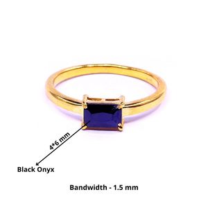 Anillo de Compromiso con Zirconia de Corte Ovalado en Plata de Ley con Engaste de Puntas en Oro Rosa, Joyería Fina Clásica para Mujer para Fiestas - Product Image 3