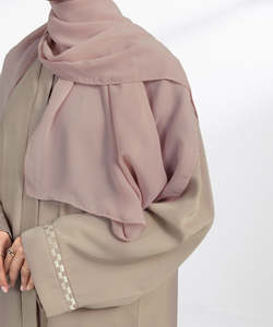 Quick Dry Breathable Ladies Abayas <b>Long</b> <b>Sleeves</b> <b>Top</b> Quality Abaya Wholesale Muslim Ladies Abaya in Solid Color OEM Services - Product Image 4