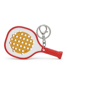 Llavero de Raqueta de Pádel de Alta Calidad, Tamaño Personalizado, Promocional, Duradero, de Goma, con Logotipo Personalizado en Relieve - Product Image 4