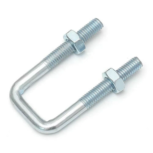 Square <b>U</b> <b>Bolt</b> Plain Class 4 UNF Thread Precision Threaded Fasteners for Structural Steel Frames Pipe Clamps Mechanical - Product Image 6