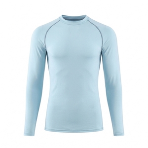 Men Long Sleeve Performance Compression Shirt Quick Dry Breathable Stretch Workout Running Gym <b>Athletic</b> Base Layer Top - Product Image 3