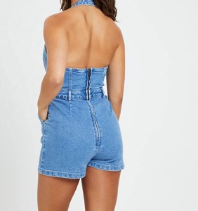 Women Denim Dungaree Jumpsuit <b>Playsuit</b> Overalls Trousers Jeans Bib Pants Hot Selling Denim Jeans Suit Women/Girls Jumpsuits 2026 - Product Image 3