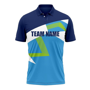 Unisex OEM Service Professional Clothing Hot Custom Logo Wholesale Cricket Jersey 100% Polyester Printed Custom Colors <b>Size</b> - Product Image 2
