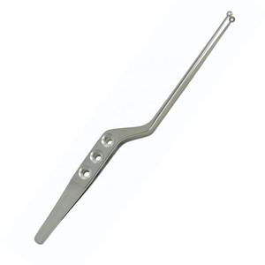 Pinzas de agarre para tumores Yasargil de 22 cm, tipo bayoneta, con mandíbulas de copa de 3.5 mm, instrumento neuroquirúrgico manual reutilizable, certificado CE - Product Image 3