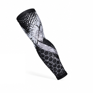 Mangas de Compresión Deportivas Personalizadas para Hombre, Protección UV UPF50+, Secado Rápido, Transpirables y Elásticas para Entrenamiento, Running y Ciclismo - Product Image 1