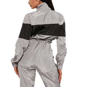 Conjuntos Deportivos para Mujer, Tela de Nailon de Alta Elasticidad, Sudaderas con Capucha y Pantalones Deportivos, Ropa Deportiva Urbana, Conjuntos de Yoga de 2 Piezas - Product Image 2