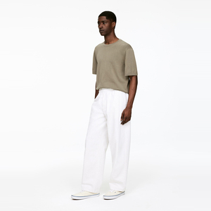 Proveedor de Ropa al por Mayor, Camisetas Extra Grandes Personalizadas de Mezcla de Algodón de 240 g/m², Camisetas con Estampado de Cera Lavadas para Hombre y Mujer - Product Image 6