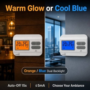 <span class=keywords><strong>Thermostat</strong></span> de <span class=keywords><strong>chaudière</strong></span> à gaz ultra basse consommation 10uA en veille, 2xAAA Lithium 6A 230V SWING, protection antigel pour <span class=keywords><strong>chaudière</strong></span> <span class=keywords><strong>d</strong></span>'appartement - Product Image 6