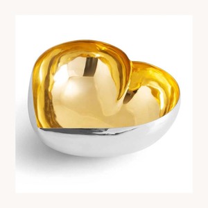 Tazón de Metal de Primera Calidad para Dulces y Frutas Secas, Diseño Elegante y Moderno, Tazón para Postres y Bocadillos, Personalizable, Novedad, Vajilla Decorativa - Product Image 1