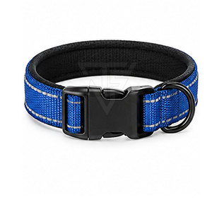 Collier de promenade réglable en cuir pour animaux de compagnie avec laisse assortie, sangle de cou, boucle en métal, anneau en D et poignée confortable - Product Image 2