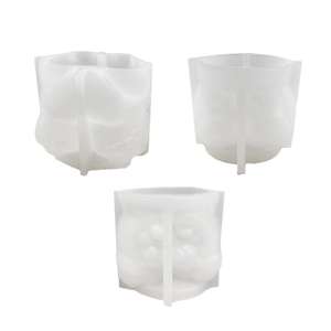 Rose Love Bear Candle Style Couple Rose Bear Birthday Candle Creative Candle <b>Silicone</b> Mold - Product Image 5