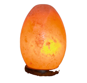 Lámpara de Sal del Himalaya Rosa Natural, Hecha a Mano, de Cristal, Decorativa, para Iluminación del Hogar, Dormitorio, Sala de Estar, Oficina, Mesa de Noche - Product Image 1