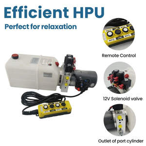 <span class=keywords><strong>Pompe</strong></span> <span class=keywords><strong>hydraulique</strong></span> à <span class=keywords><strong>action</strong></span> 4 directions longue durée avec télécommande à 4 boutons pour le levage de charges - Product Image 4