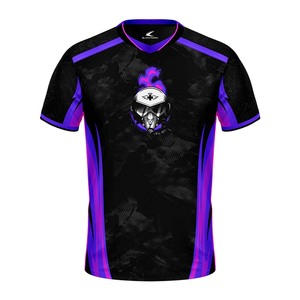Camiseta Deportiva de Cuello Redondo con Sublimación Completa para Deportes Electrónicos - Product Image 1