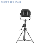 Projecteur LED à tête mobile 1000W, profilé, IP20, boîtier métallique pour éclairage de scène