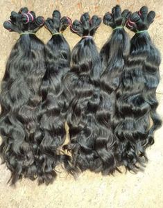 Extensiones de Cabello Humano Natural Indio Rizado sin Pegamento, de Alta Densidad y Larga Duración - Product Image 5