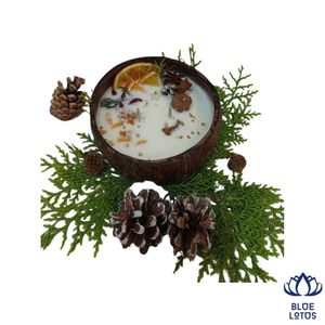 Bougie en Coque de Noix de Coco de Haute Qualité, Vente Chaude, Cire de Soja Premium, Parfum Naturel, Aromathérapie, Vente en Gros Direct Usine - Product Image 1