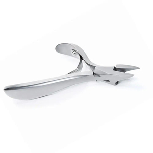 Coupe-ongles en acier inoxydable à lame courbée, prix de gros, coupe précise anatomiquement correcte, ouverture large - Product Image 1