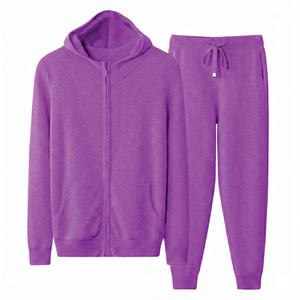 Ensemble de vêtements de sport à fermeture éclair intégrale pour hommes, logo personnalisé, ensembles de jogging pour hommes, vêtements d'entraînement en salle de sport, survêtement pour hommes - Product Image 2