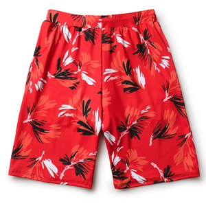 Shorts de bain pour hommes en polyester écologique, séchage rapide, antibactériens, service OEM, imprimé uni, poches avant, prix de gros - Product Image 2