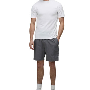 Pantalones Cortos Cargo de Algodón 100% Francés para Hombre, Estilo Relajado, Tallas Grandes, Venta al Por Mayor, Alta Calidad, 2026 - Product Image 5
