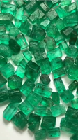Émeraude naturelle de 100 carats de qualité supérieure, taille ovale, formes mélangées, couleur verte, effet de jeu de lumière/flammes, Abbottminerals AMLE0321546, Pakistan