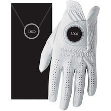 Guantes de Golf de Piel Cabretta con Logotipo Personalizado de Primera Calidad, Cierre de Gancho y Bucle Antideslizante, para Hombre, Viajes, Pesca, Deportes - Product Image 5